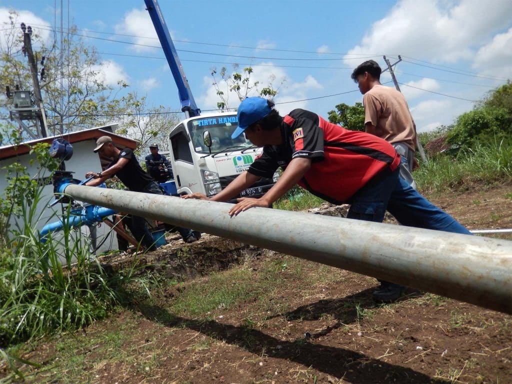 PDAM Tirta Handayani Pasang Piezometer (Sensor Water Level) di Sumur Bor untuk Tingkatkan Keandalan Pelayanan