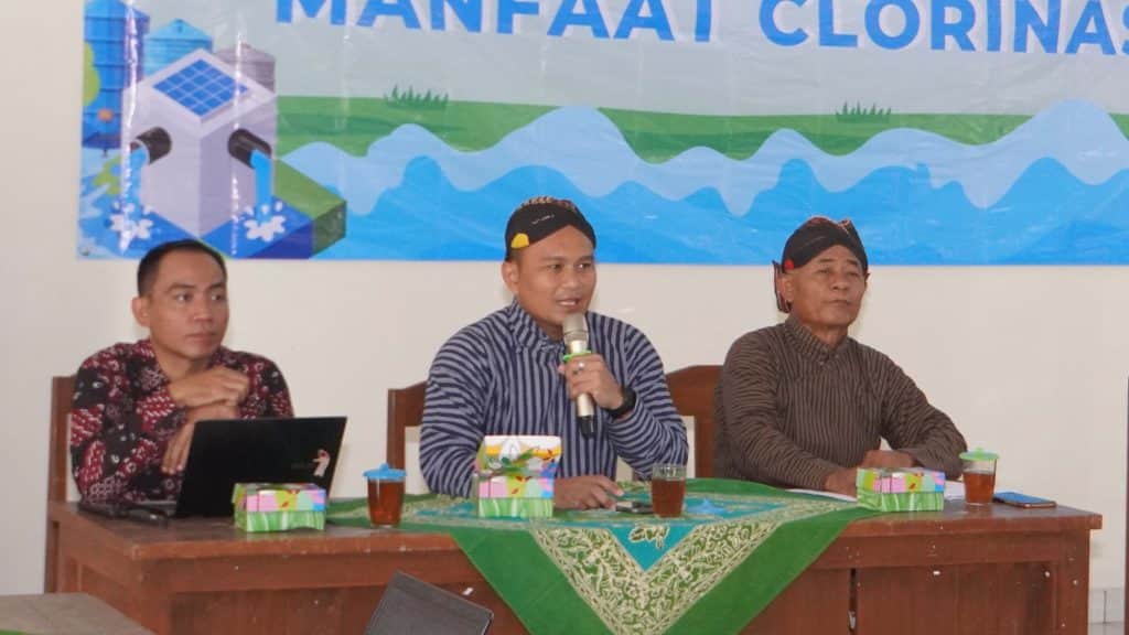 PDAM Tirta Handayani Gandeng Dinas Kesehatan Sosialisasikan Pelayanan Air Bersih di Kalurahan Ngleri