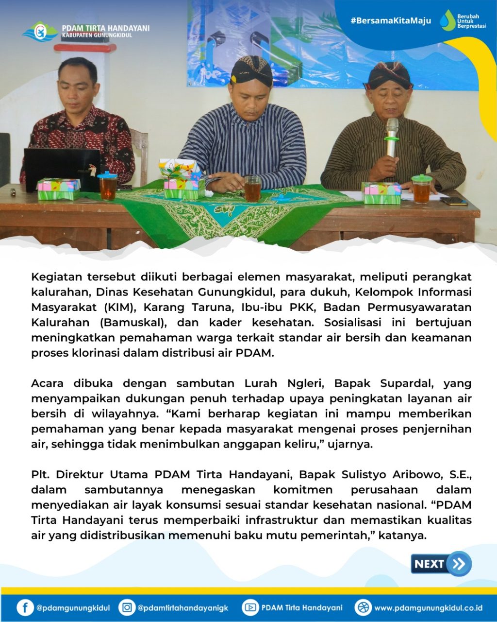 Instagram post from pdamtirtahandayanigk. This post is in position 1.